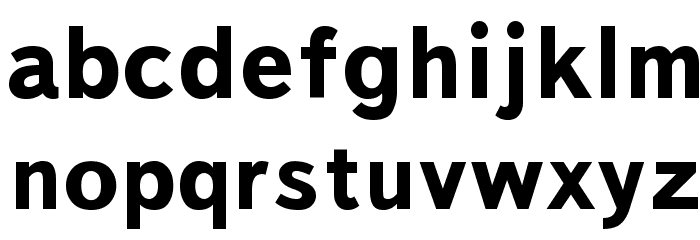 Bookvar Bold Font LOWERCASE