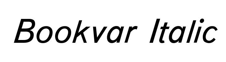 Bookvar Italic  baixar fontes gratis
