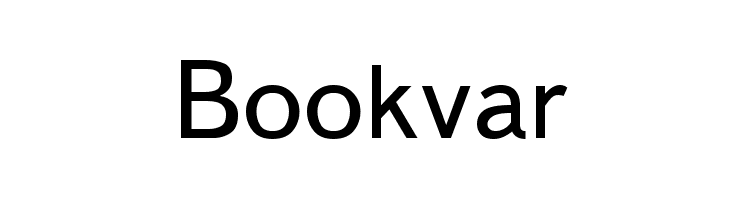 Bookvar  لخطوط تنزيل
