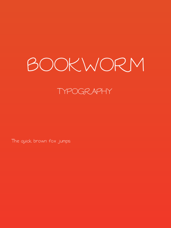 Bookworm Poster
