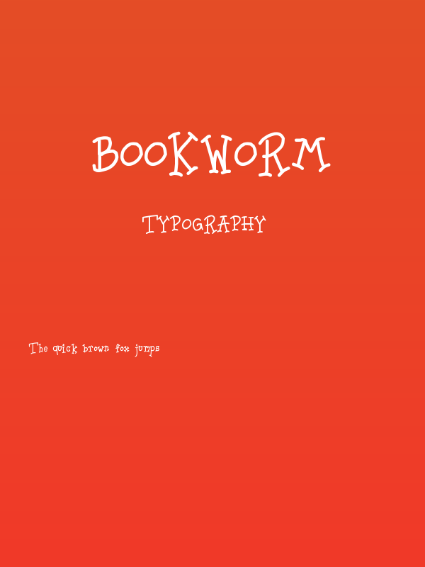 Bookworm Poster