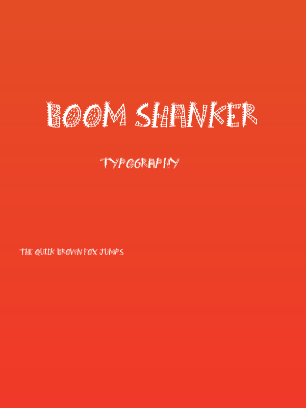 Boom Shanker Poster