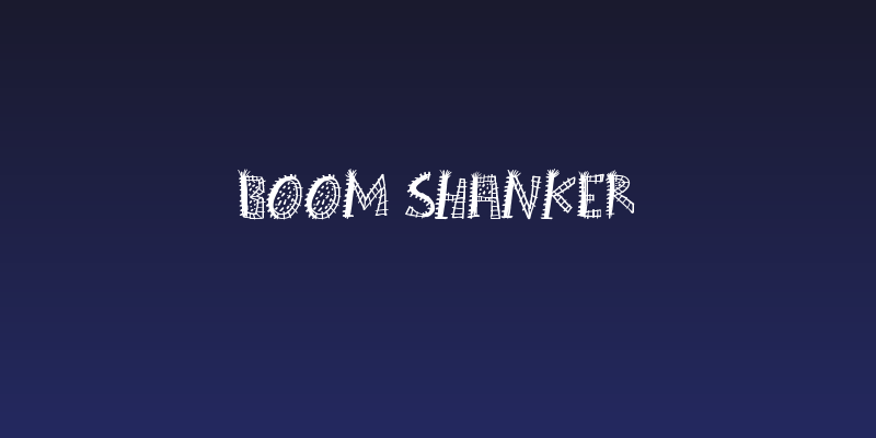 Boom Shanker Social Header