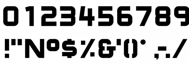 BoomBox 2 Font OTHER CHARS