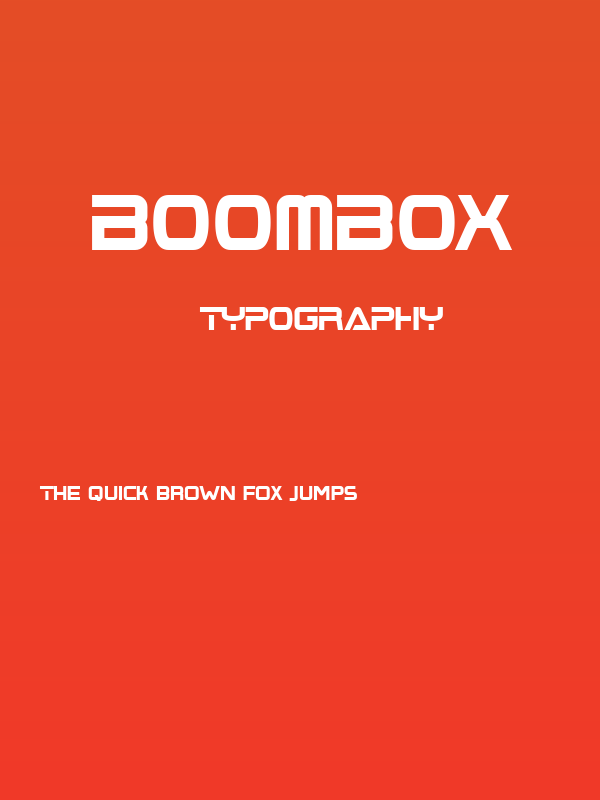BoomBox Poster
