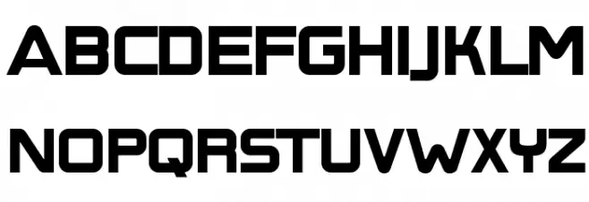 BoomBox Font LOWERCASE