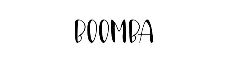 Boomba  免费字体下载