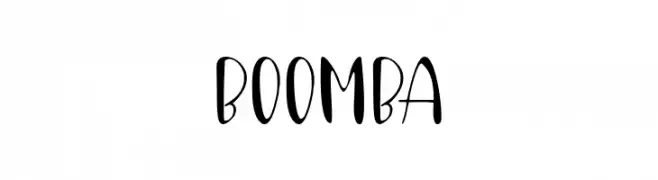 Boomba  Frei Schriftart Herunterladen
