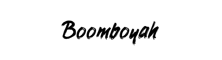 Boomboyah  नि: शुल्क फ़ॉन्ट्स डाउनलोड