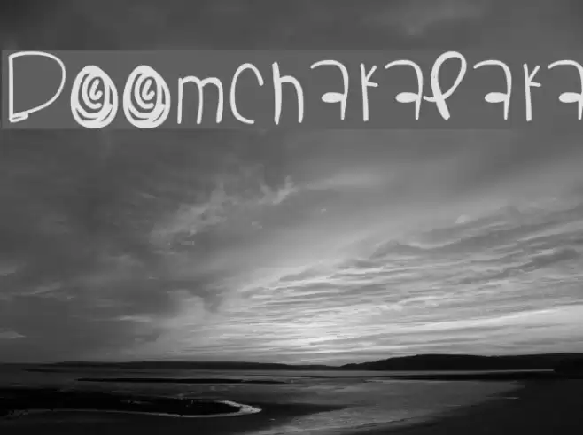 Boomchakalaka Font examples