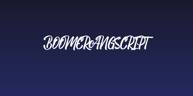 BoomerangScript Social Header