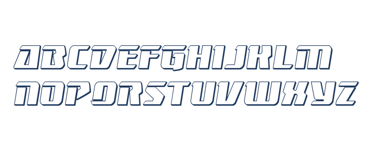 Boomhauer 3D Lowercase