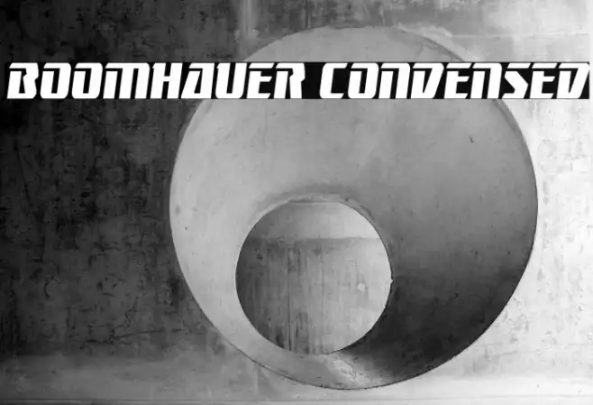 Boomhauer Condensed Example 1