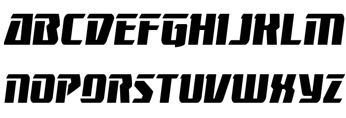Boomhauer Condensed Font LOWERCASE
