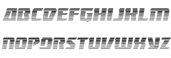 Boomhauer Gradient 2 Font LOWERCASE