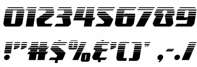 Boomhauer Halftone Font OTHER CHARS