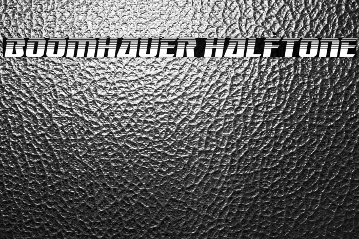 Boomhauer Halftone Example 3