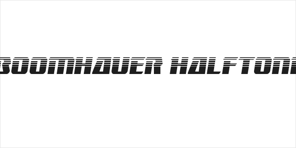Boomhauer Halftone Logo