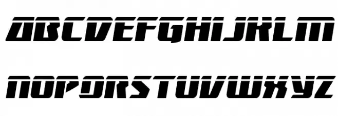 Boomhauer Laser Font Litere mari
