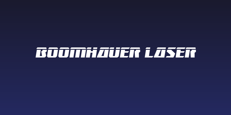 Boomhauer Laser Social Header