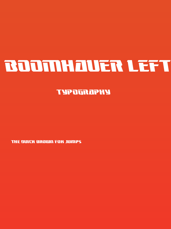 Boomhauer Leftalic Poster