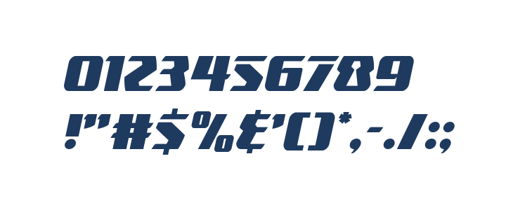 Boomhauer Semi-Italic Other Characters