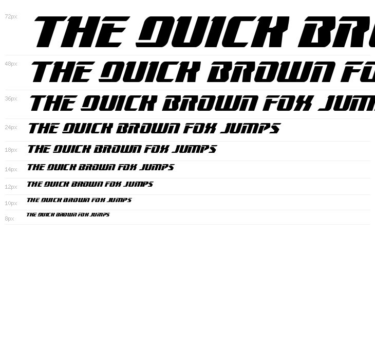 Boomhauer Super-Italic Waterfall