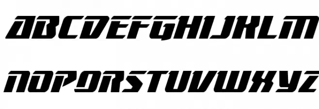 Boomhauer Super-Italic Fuentes MINÚSCULAS