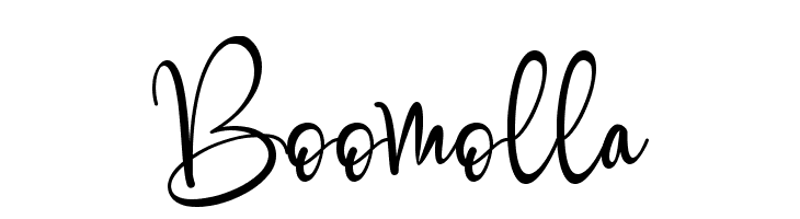 Boomolla  Free Fonts Download