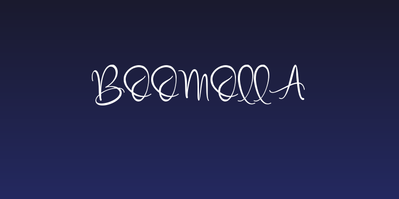 Boomolla Social Header