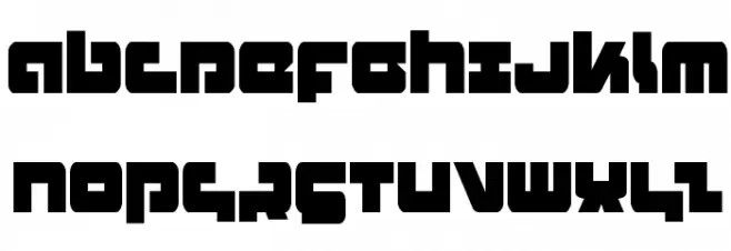 Boomstick Condensed Шрифта ВЕРХНИЙ
