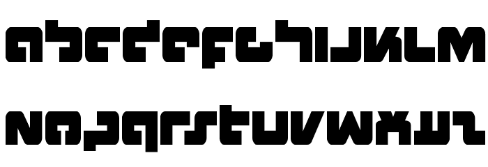 Boomstick Condensed Font LOWERCASE