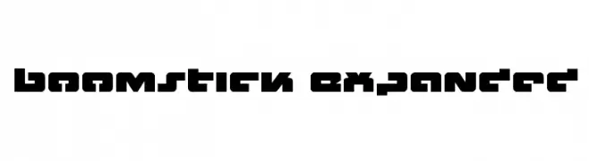 Boomstick Expanded  Скачать бесплатные шрифты