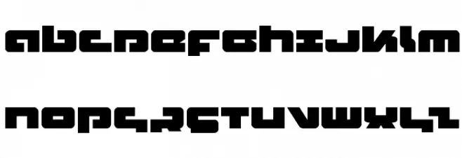 Boomstick Expanded Schriftart Groß