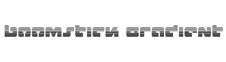 Boomstick Gradient  नि: शुल्क फ़ॉन्ट्स डाउनलोड