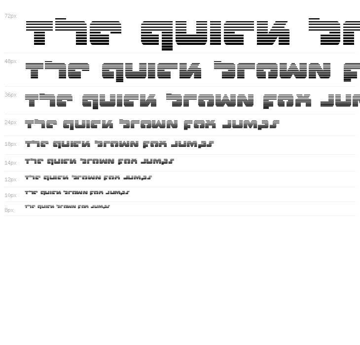 Boomstick Gradient Waterfall