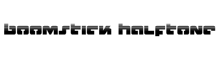 Boomstick Halftone  baixar fontes gratis