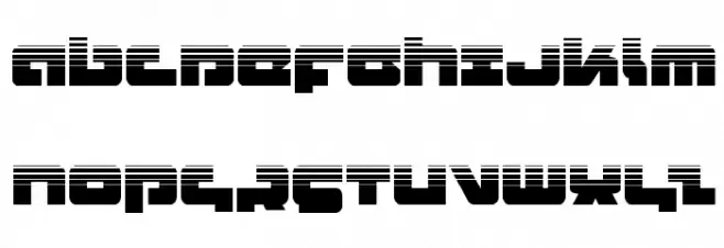 Boomstick Halftone Polices MAJUSCULES
