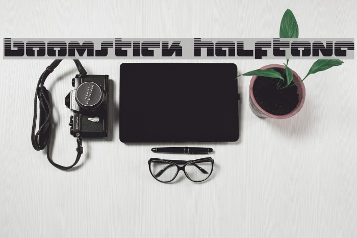 Boomstick Halftone Example 2