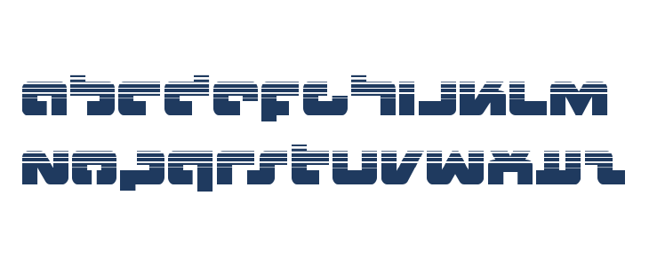 Boomstick Halftone Lowercase