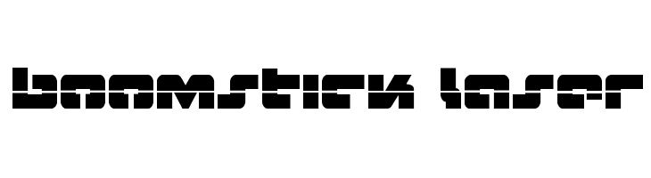 Boomstick Laser  baixar fontes gratis