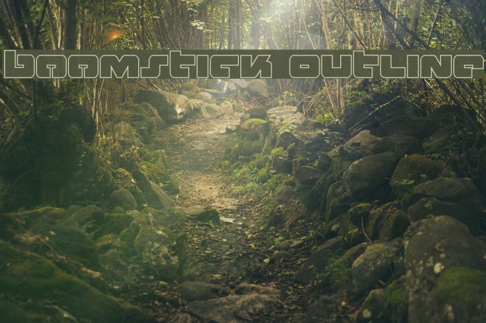 Boomstick Outline Example 1