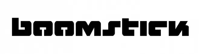 Boomstick  フリーフォントのダウンロード