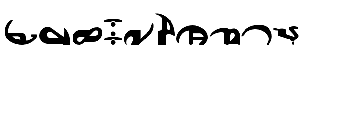 Boonta Font LOWERCASE