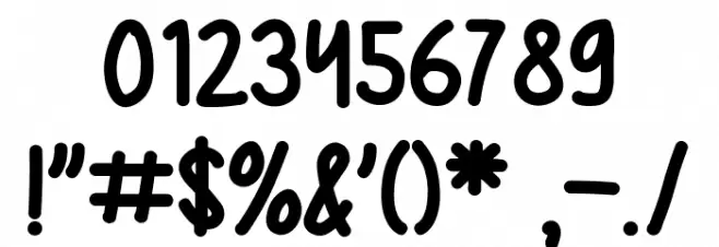 Boorney خط محارف أخرى