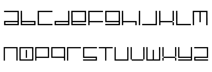 Boost Display Font LOWERCASE