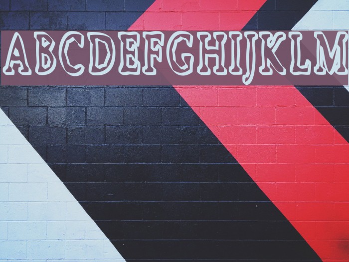 Boosta Font examples