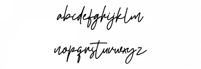 Boostard Signature Fuentes MINÚSCULAS