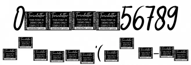 Boostnia Personal Font OTHER CHARS