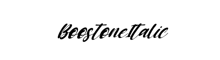 Boostone Italic  免费字体下载